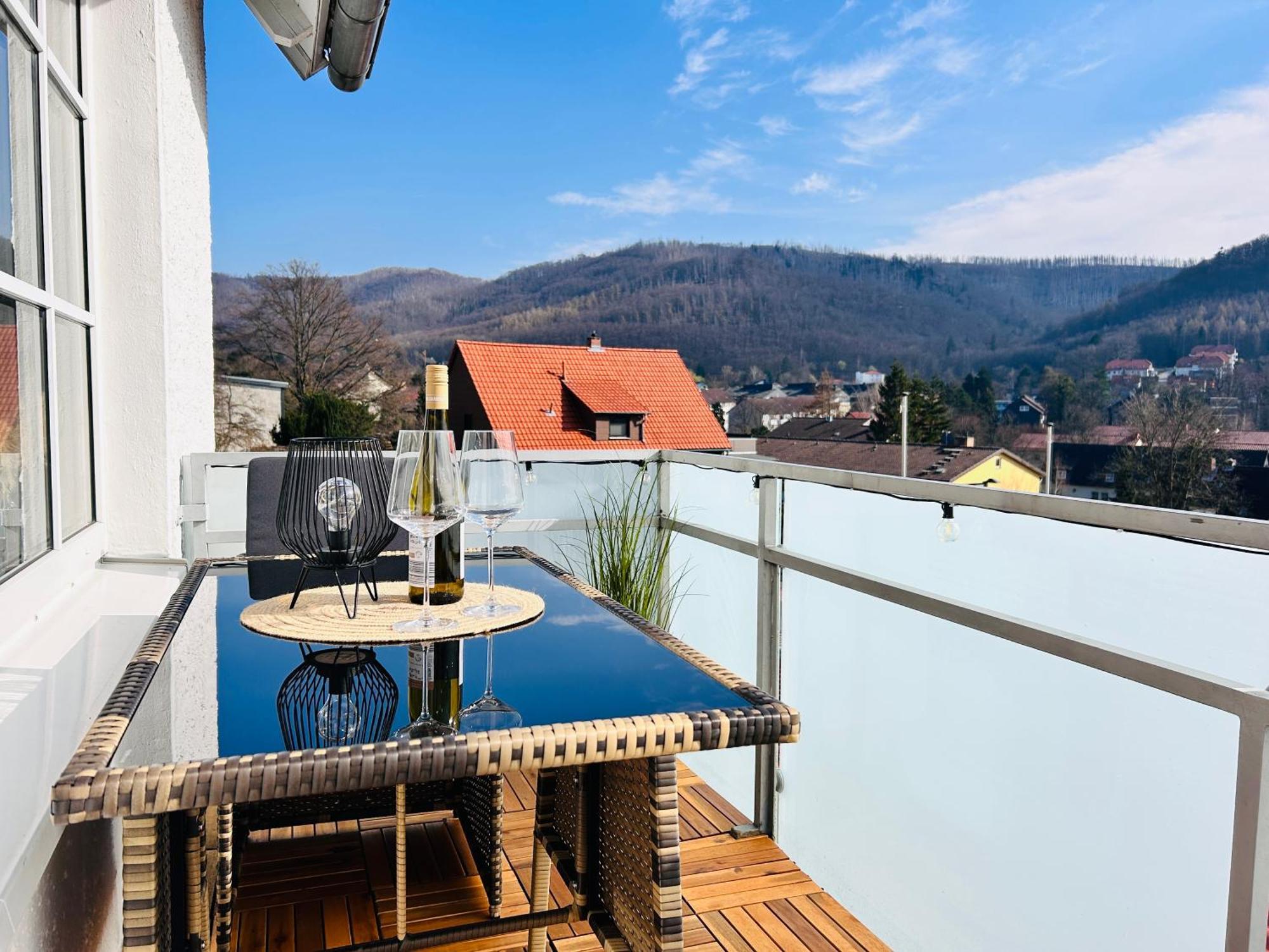Harzburgliving Wohnung Goethe'S Ausblick Bad Harzburg Exterior photo